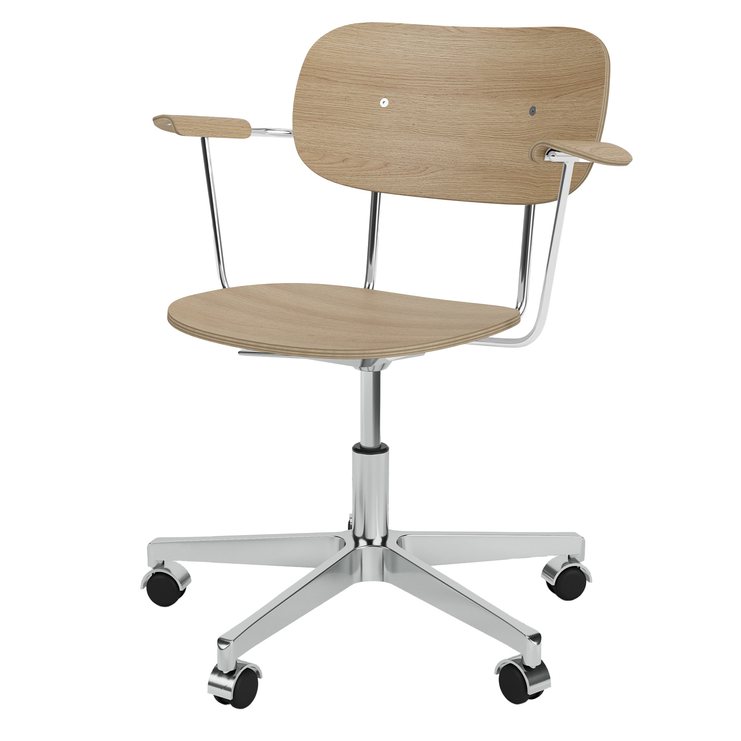 audo co task chair mit armlehnen chrom hell 1503019 101212