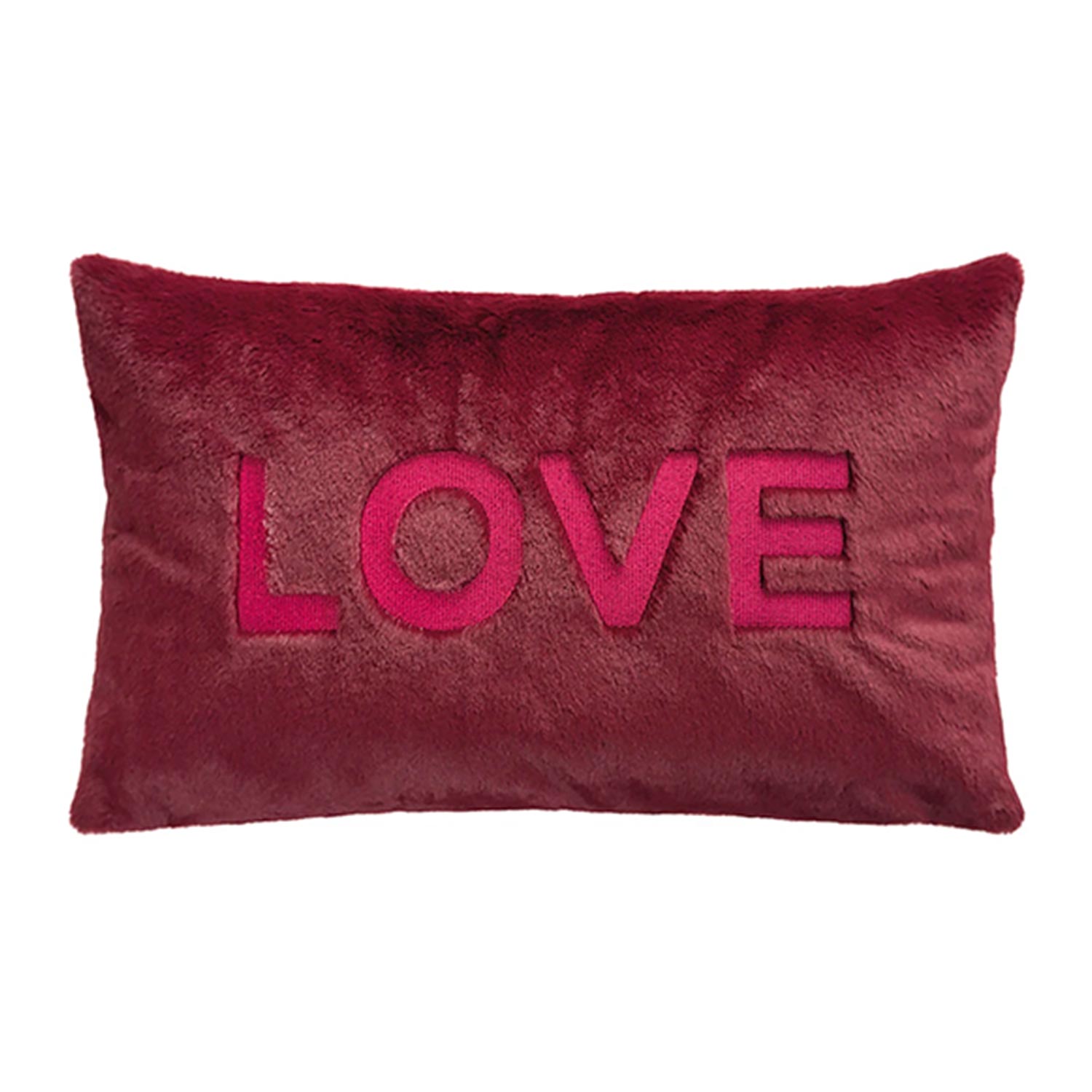 pad - Gaze Kissenhülle 30 x 50 cm dark raspberry