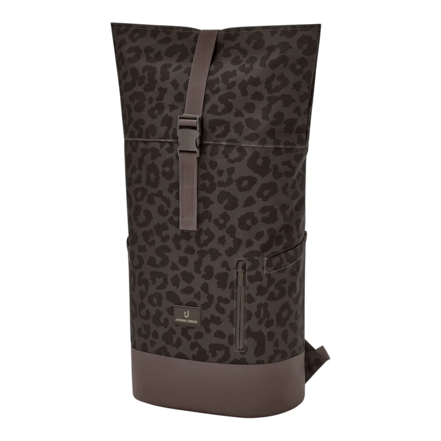 Johnny Urban - Luca Small Rolltop Rucksack brown leo