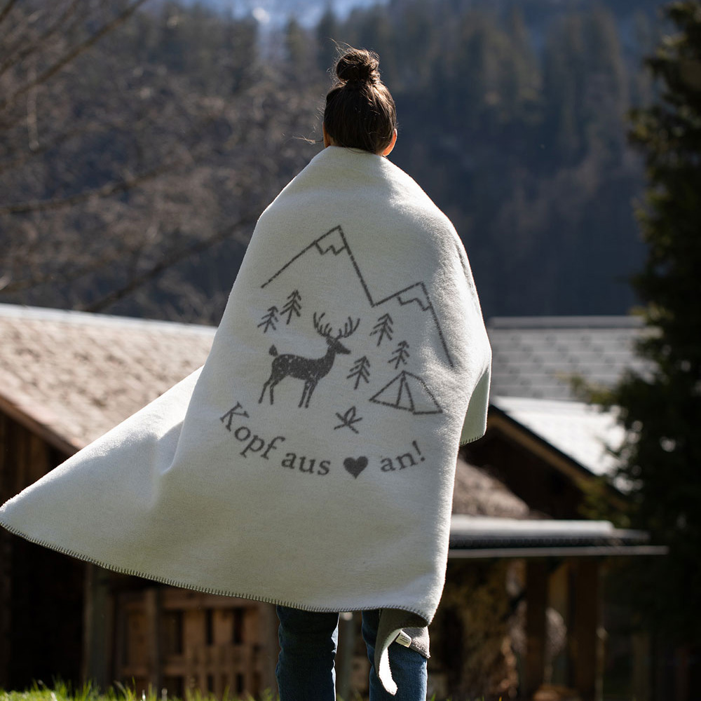 David Fussenegger - Savona Decke Kopf aus rohweiß