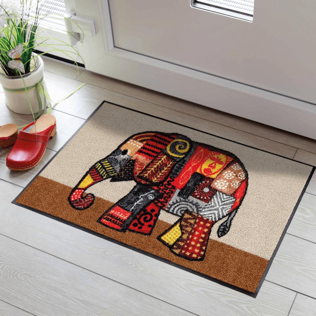 salonloewe olifant wohnmatte ambiente 90234