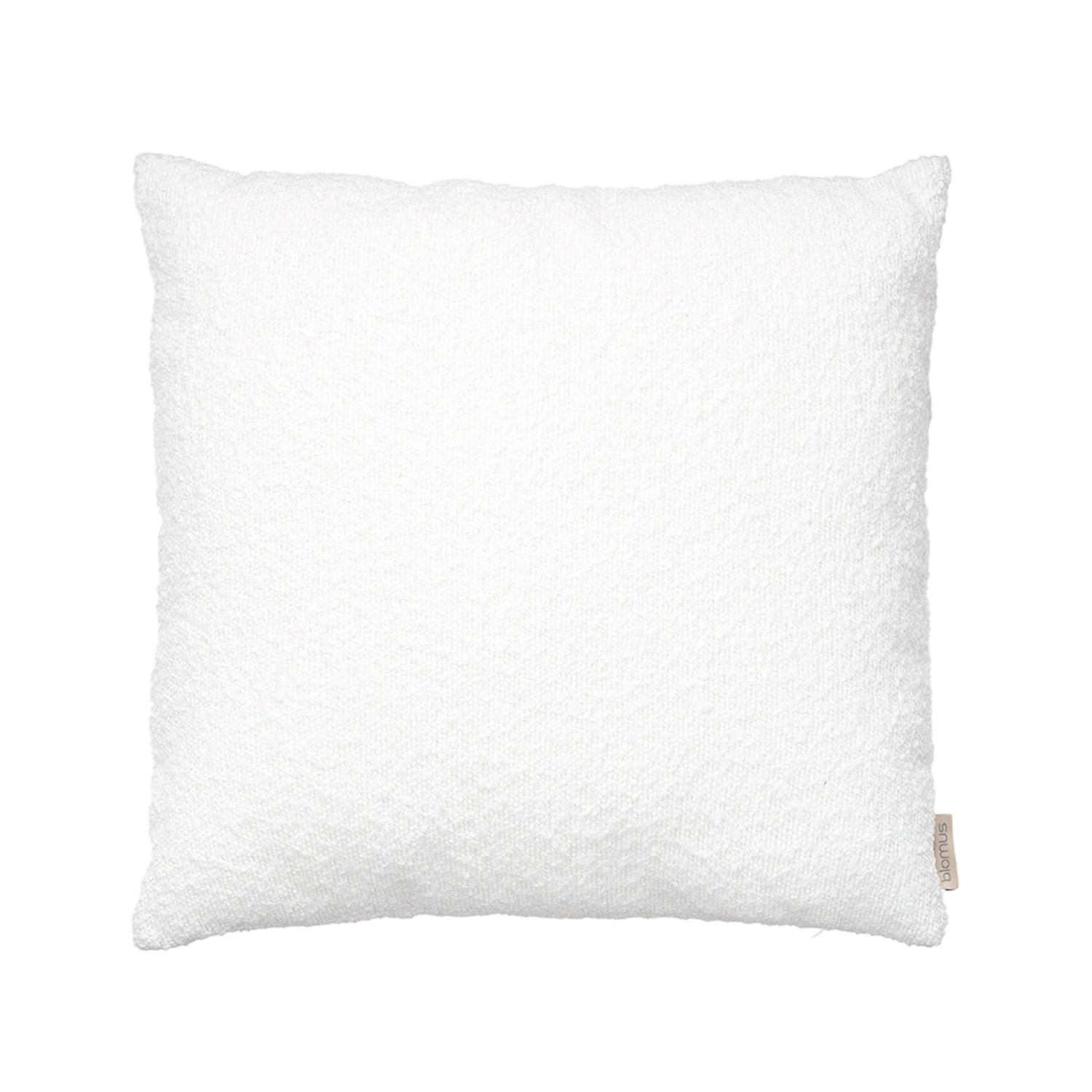 blomus boucle kissenhuelle 50x50 lily white 84764