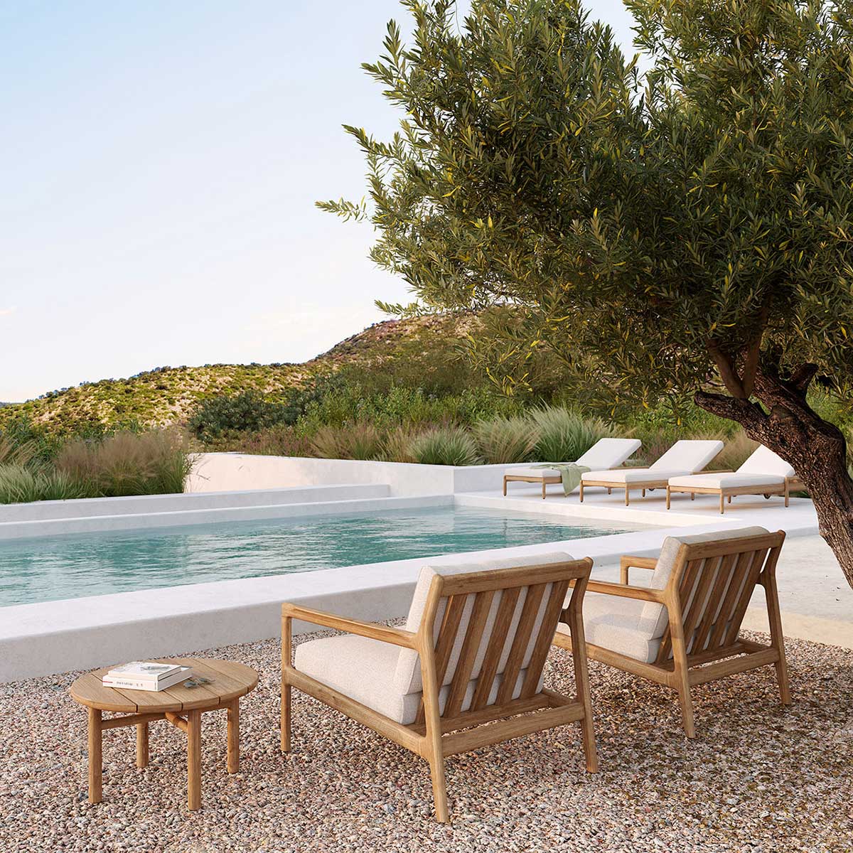 kleiner tisch ethnicraft quatro 91556