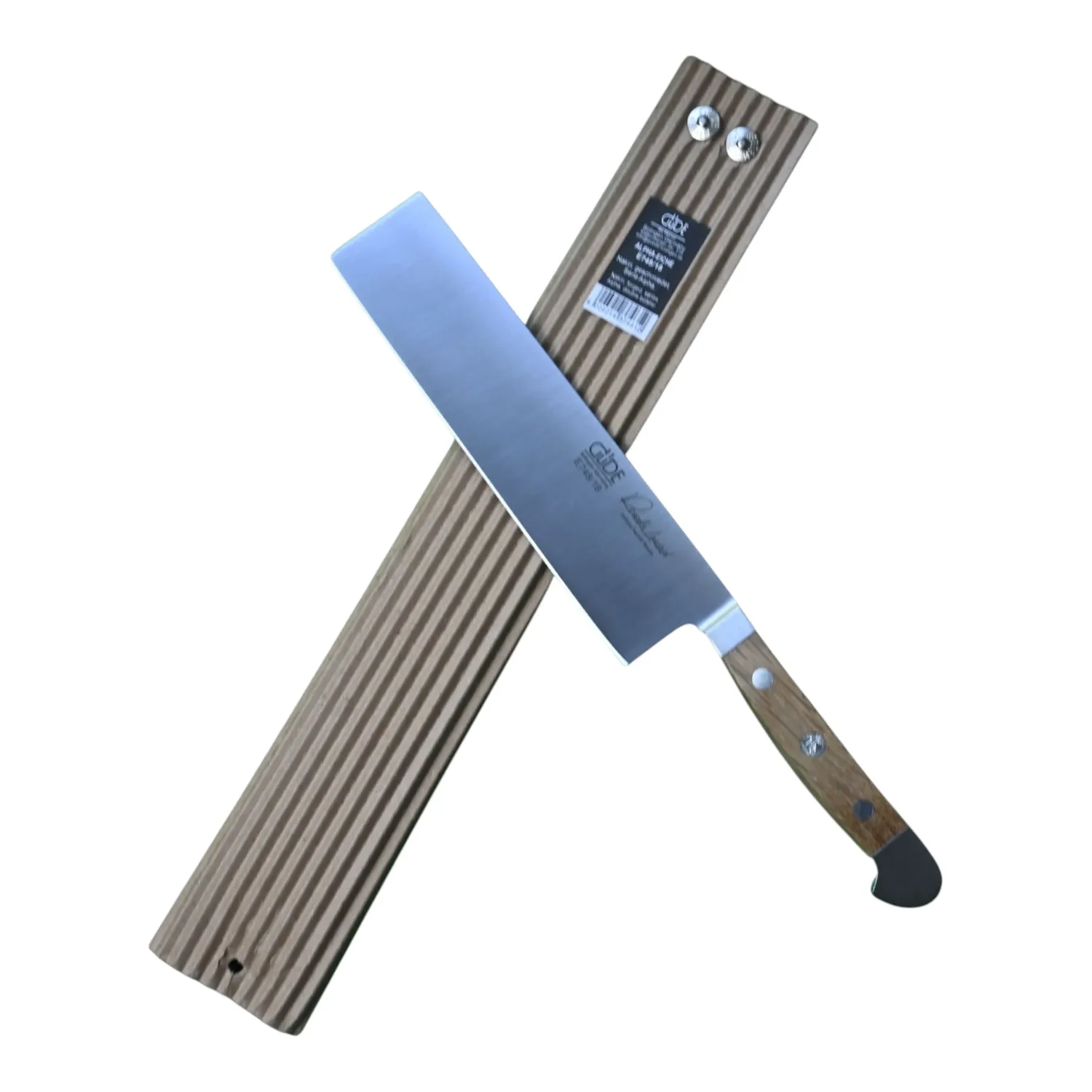 Güde - Nakiri Gemüsemesser 18 cm Serie Alpha-Eiche