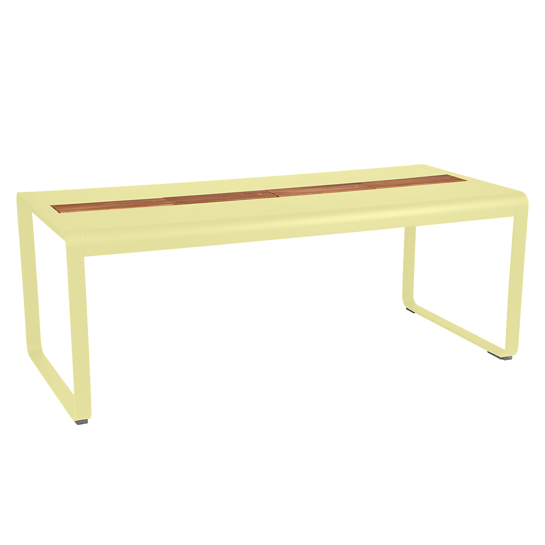 fermob bellevie tisch 196 8434 zitronensorbet 88598