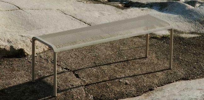 Outdoor Bank Ferm Living Dapple am Strand