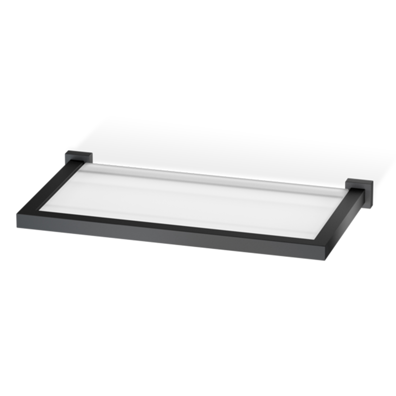 decor walther corner glasablage gla30 schwarz 94846