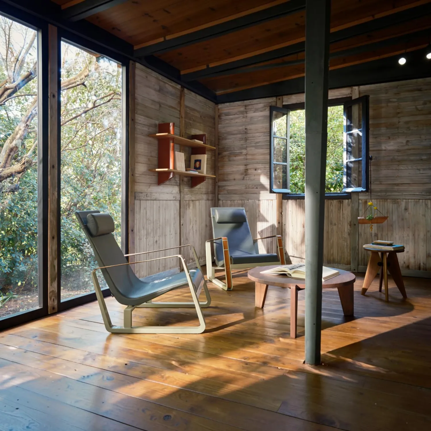 Vitra - Rayonnage Mural Eiche natur japanese red