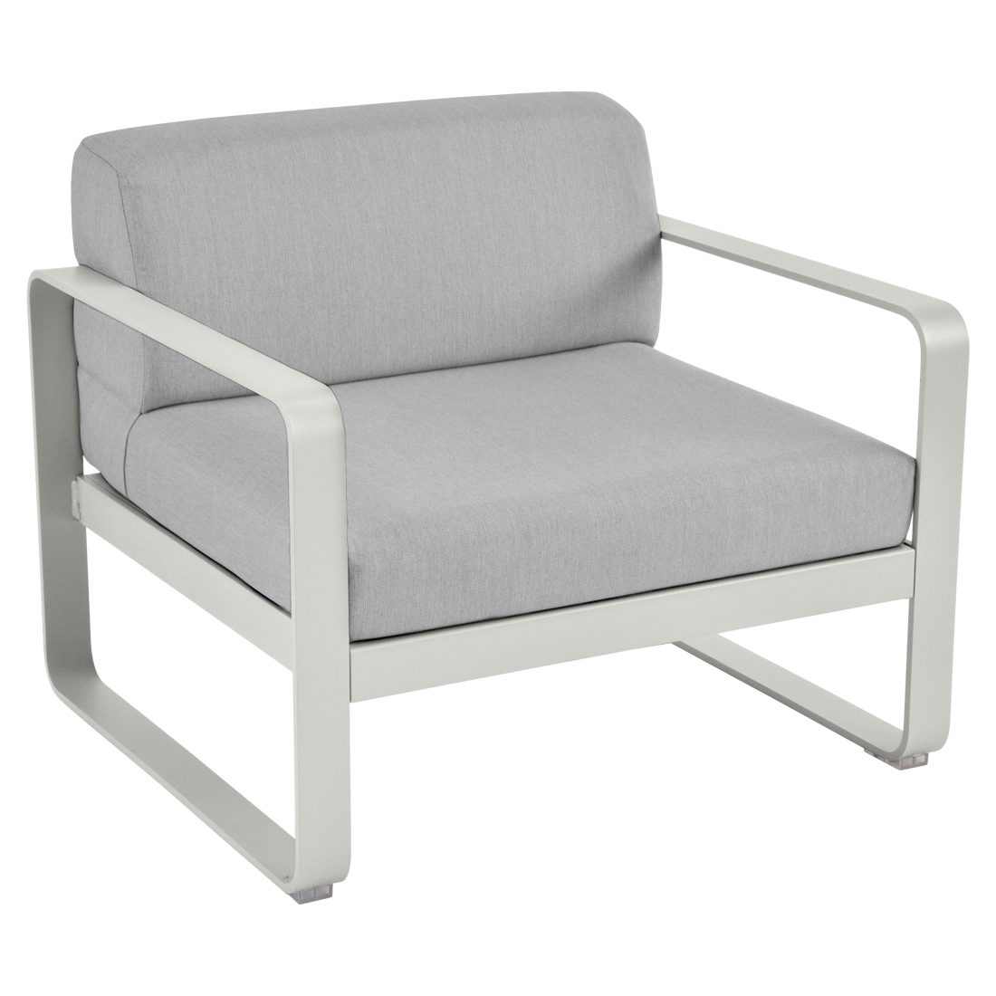 fermob bellevie sessel  lehmgrau flanellgrau 65862