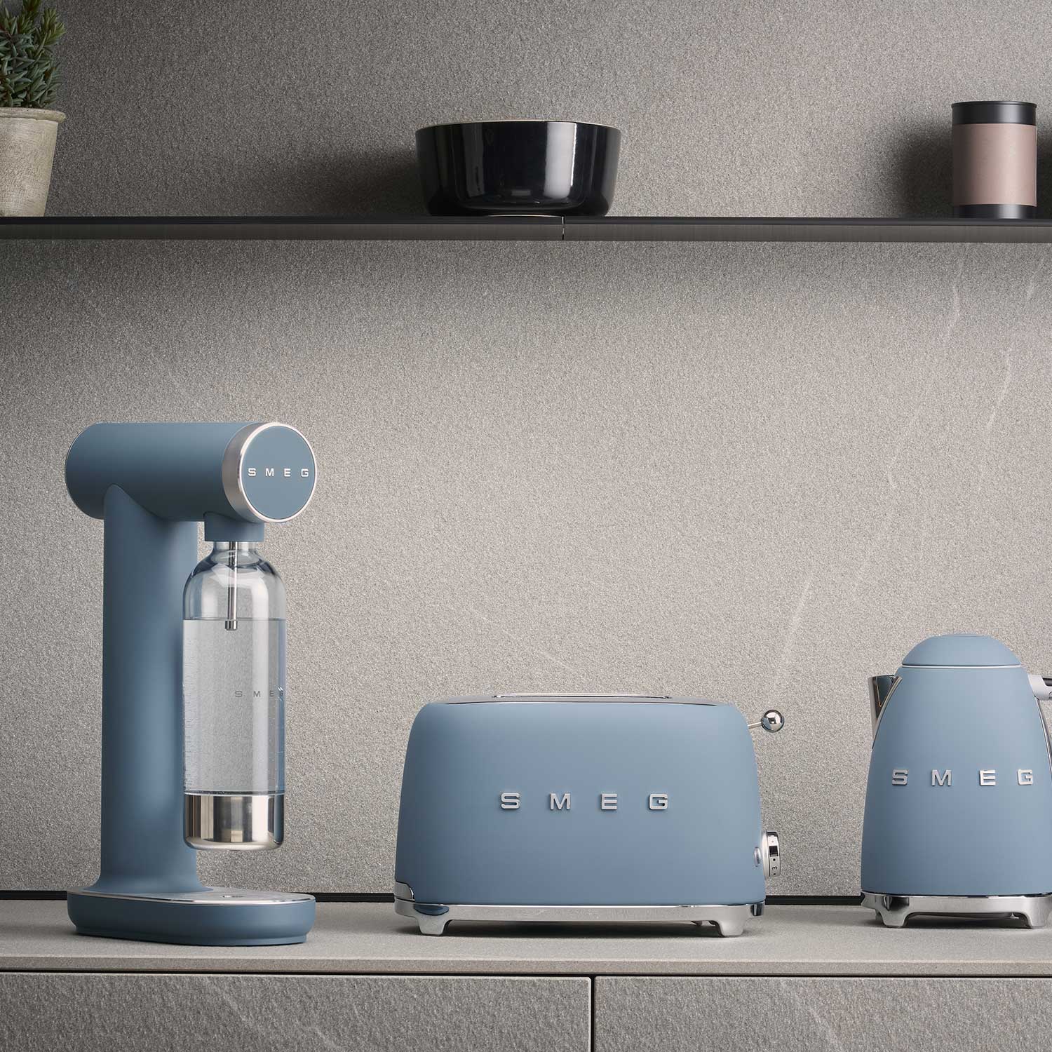 SMEG - Wassersprudler SKC01 weiß matt