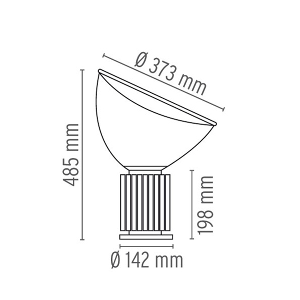 flos taccia small f6605030 26100