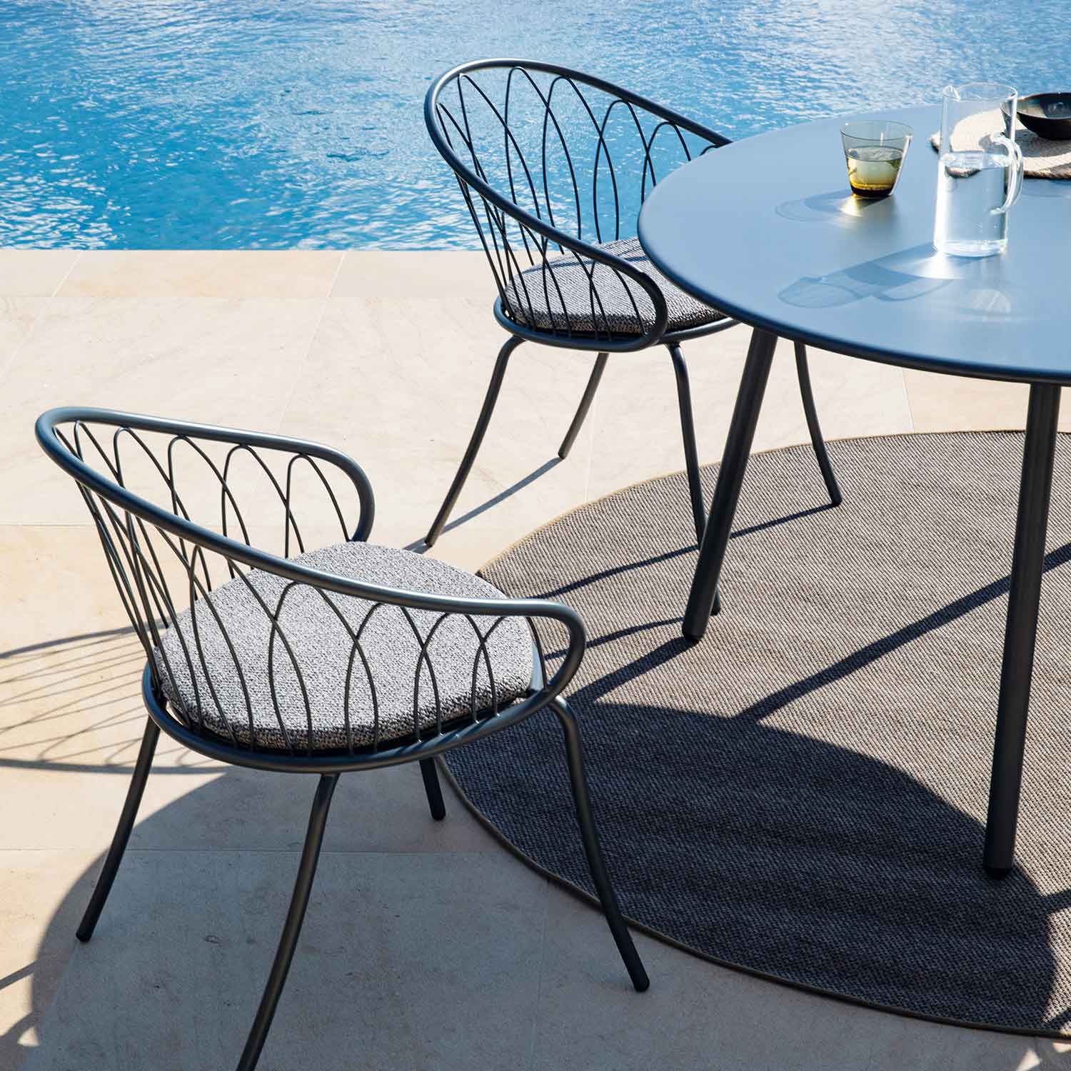 Vermobil - Verdea Tisch rund terracotta