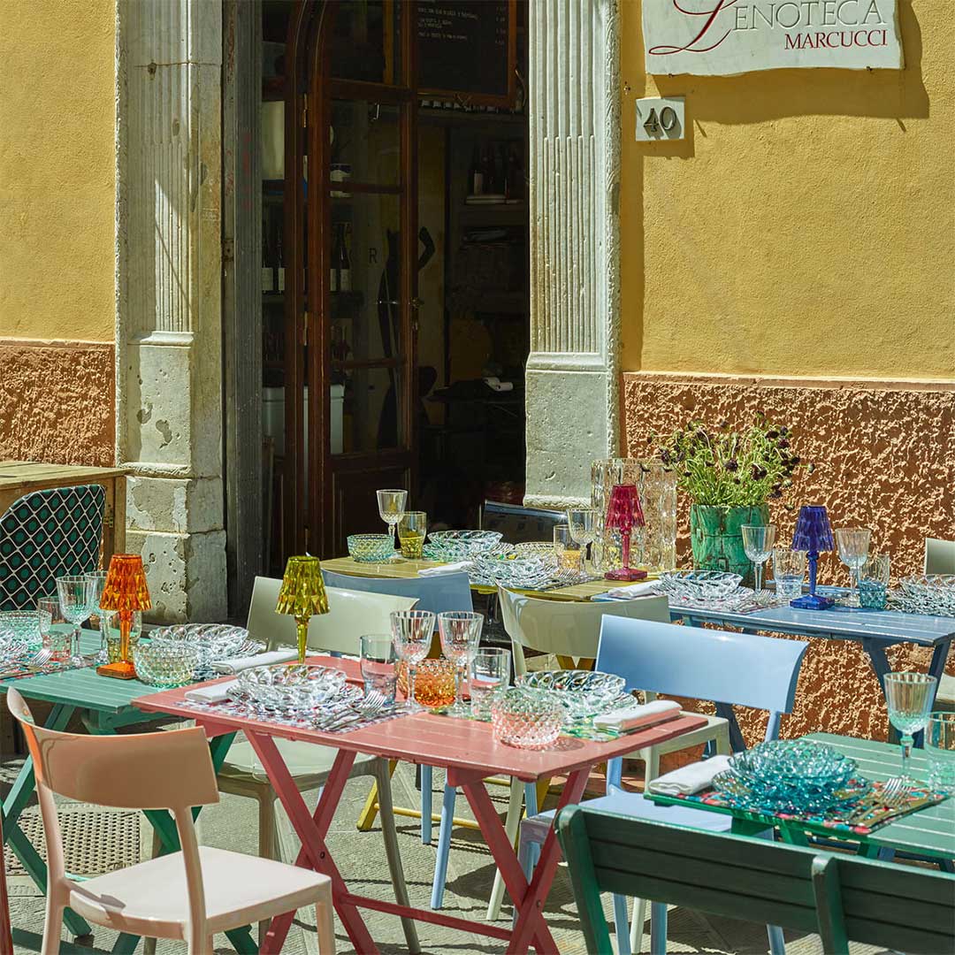 kartell battery tischleuchte 71583