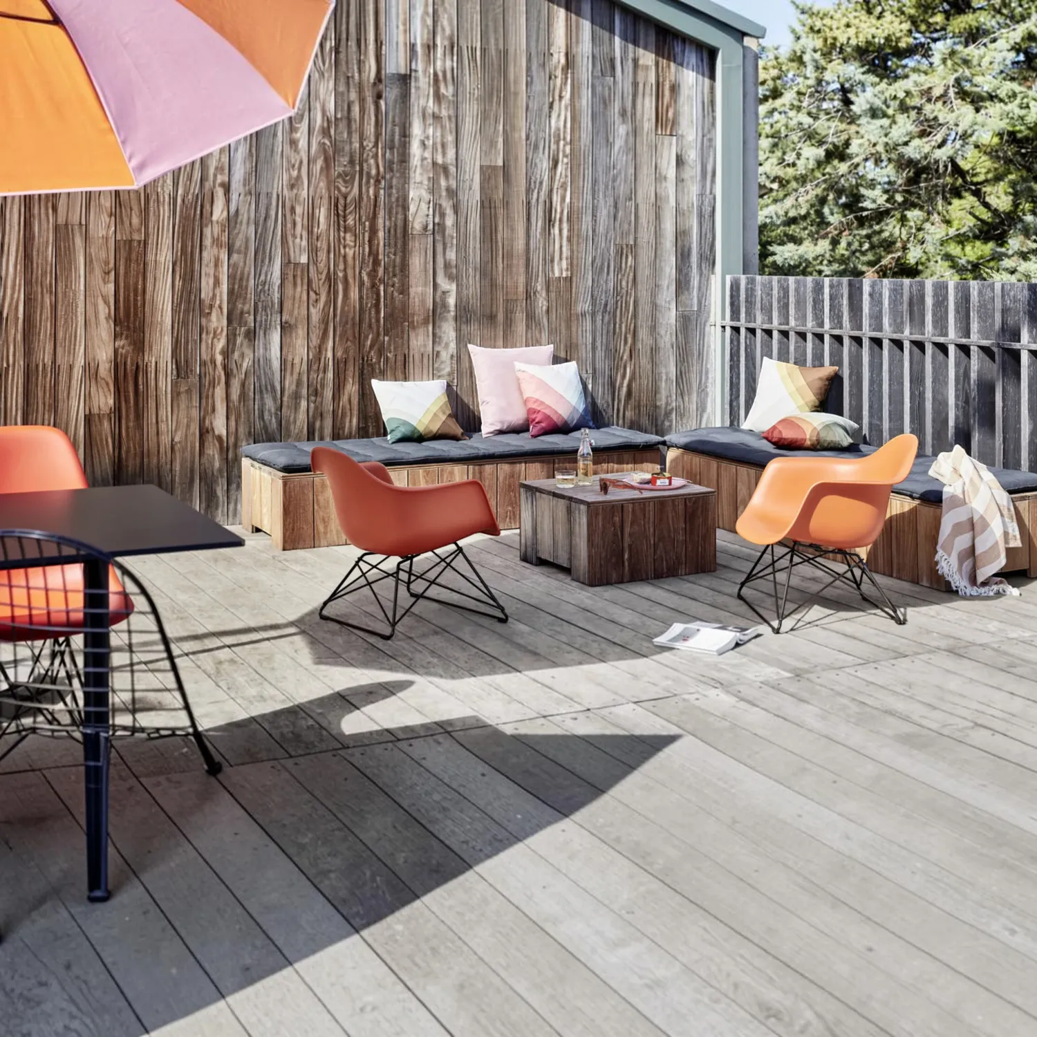 Vitra - Herringbone Kissen olive