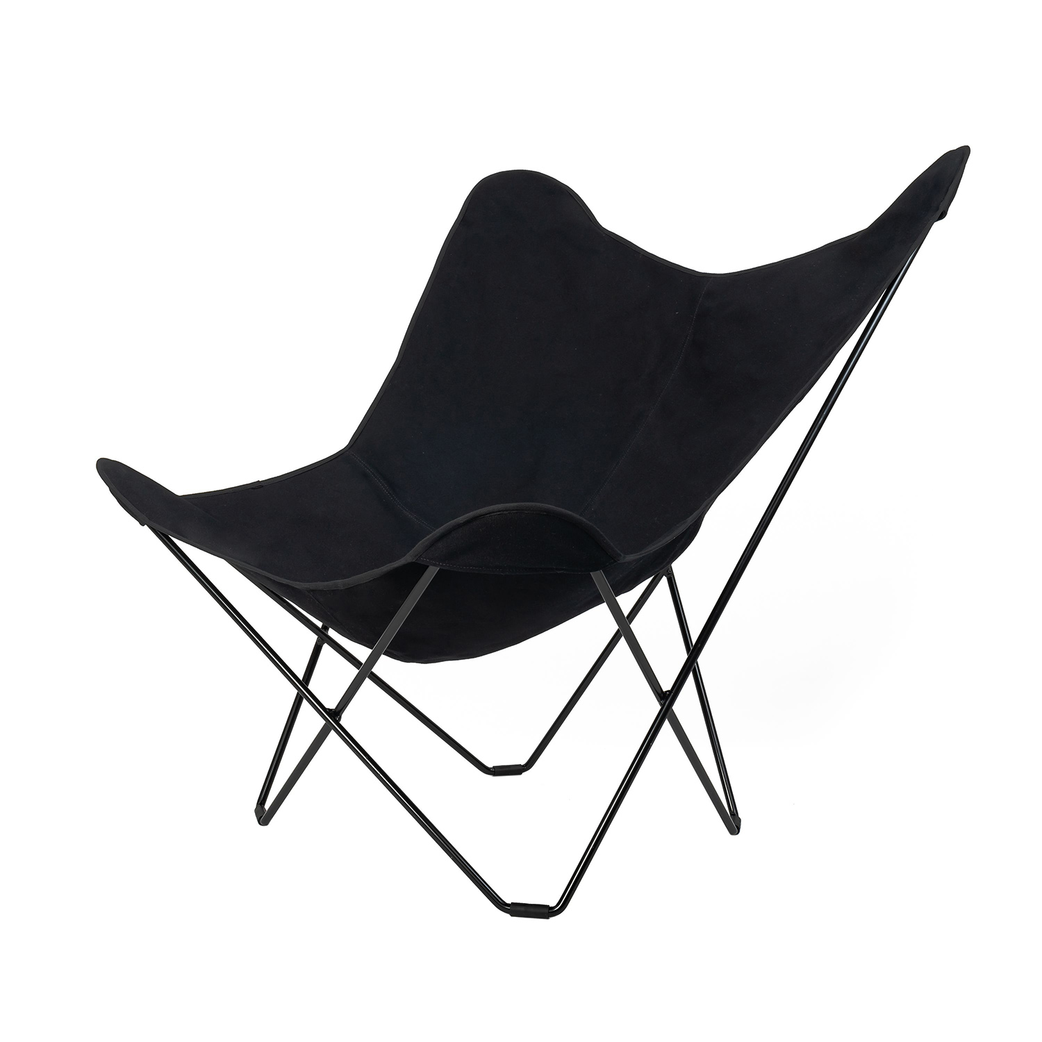 cuero canvas mariposa schwarz schwarz baumwolle 71837