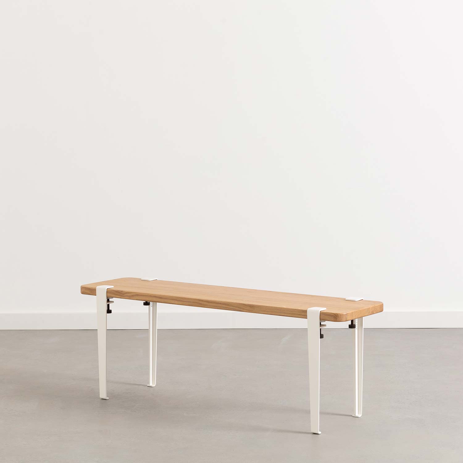 Tiptoe - Duke Sitzbank Eiche eukalyptusgrau