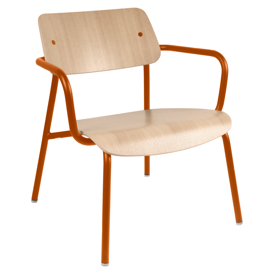 Fermob - Studie Loungesessel Eiche kandierte Orange