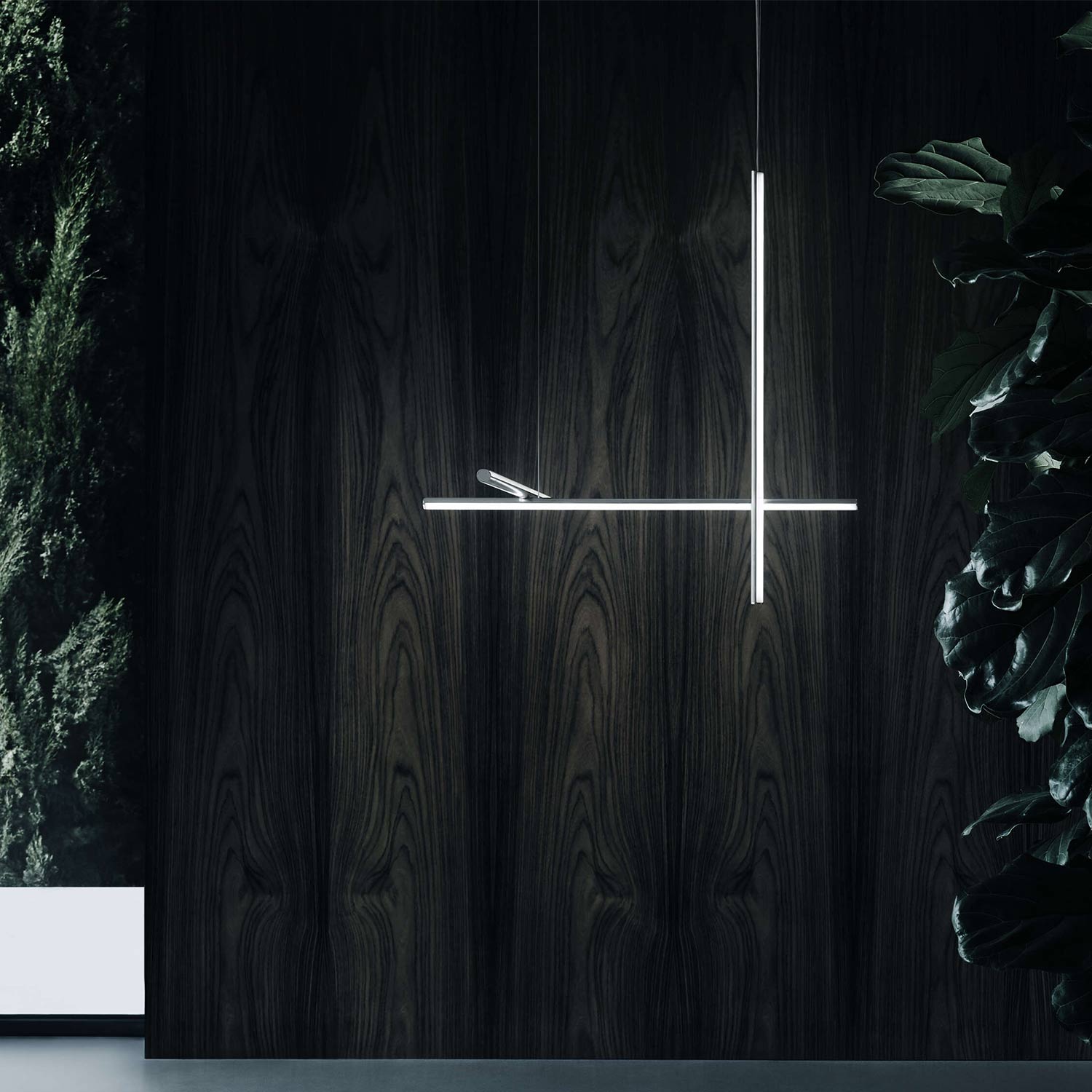 flos coordinates S1 leuchte silber 82704