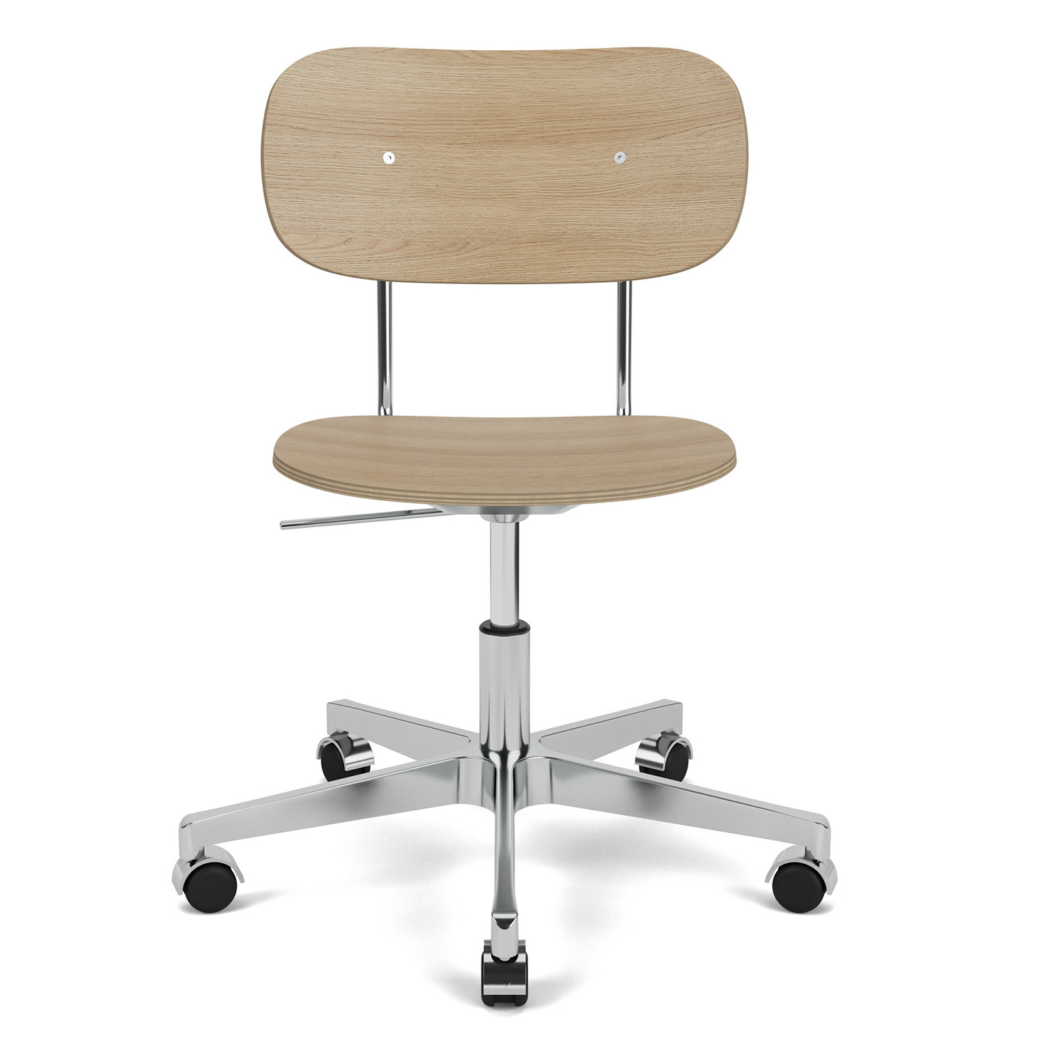 audo co task chair alu eiche frontal 101200