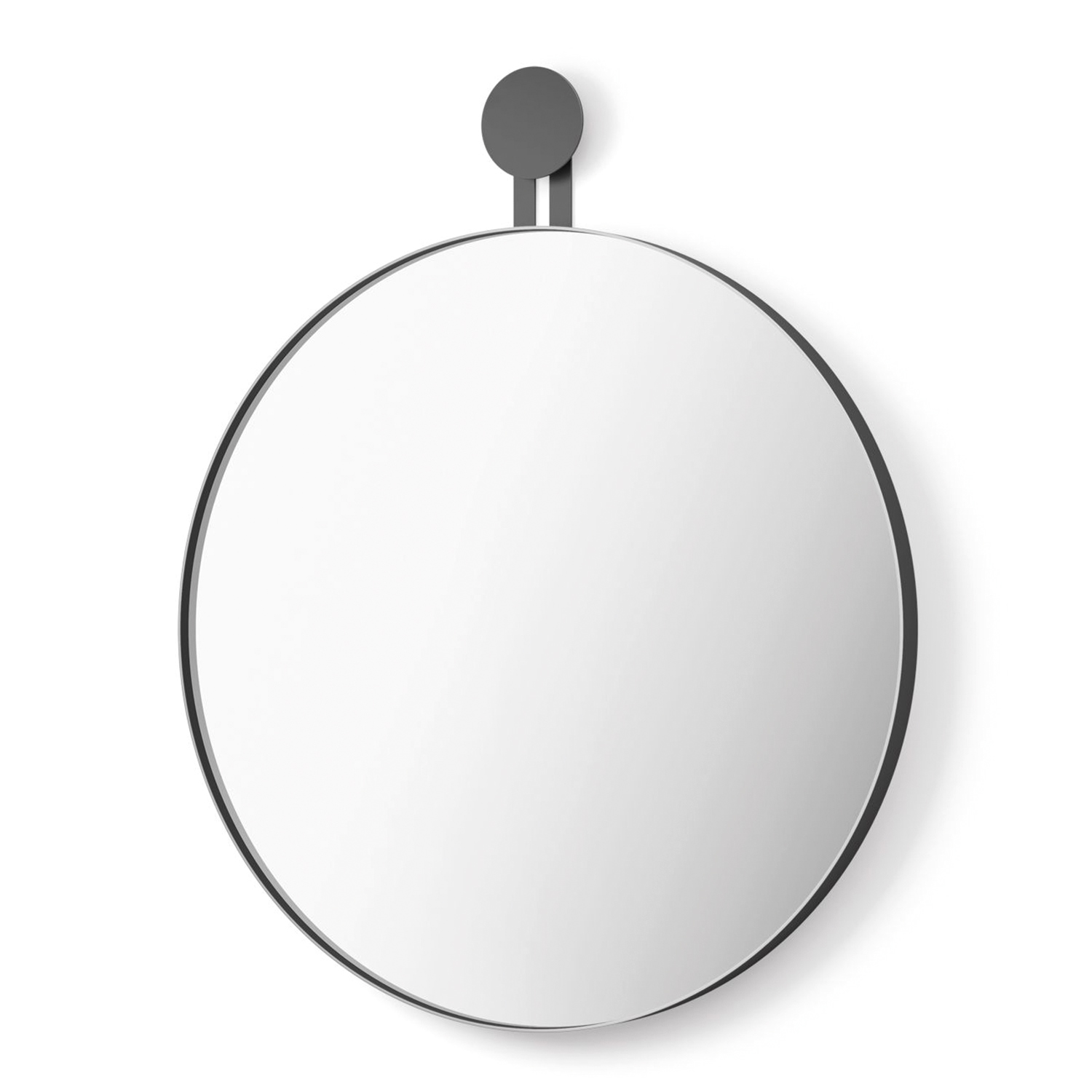 zack morma wandspiegel rund schwarz 87440