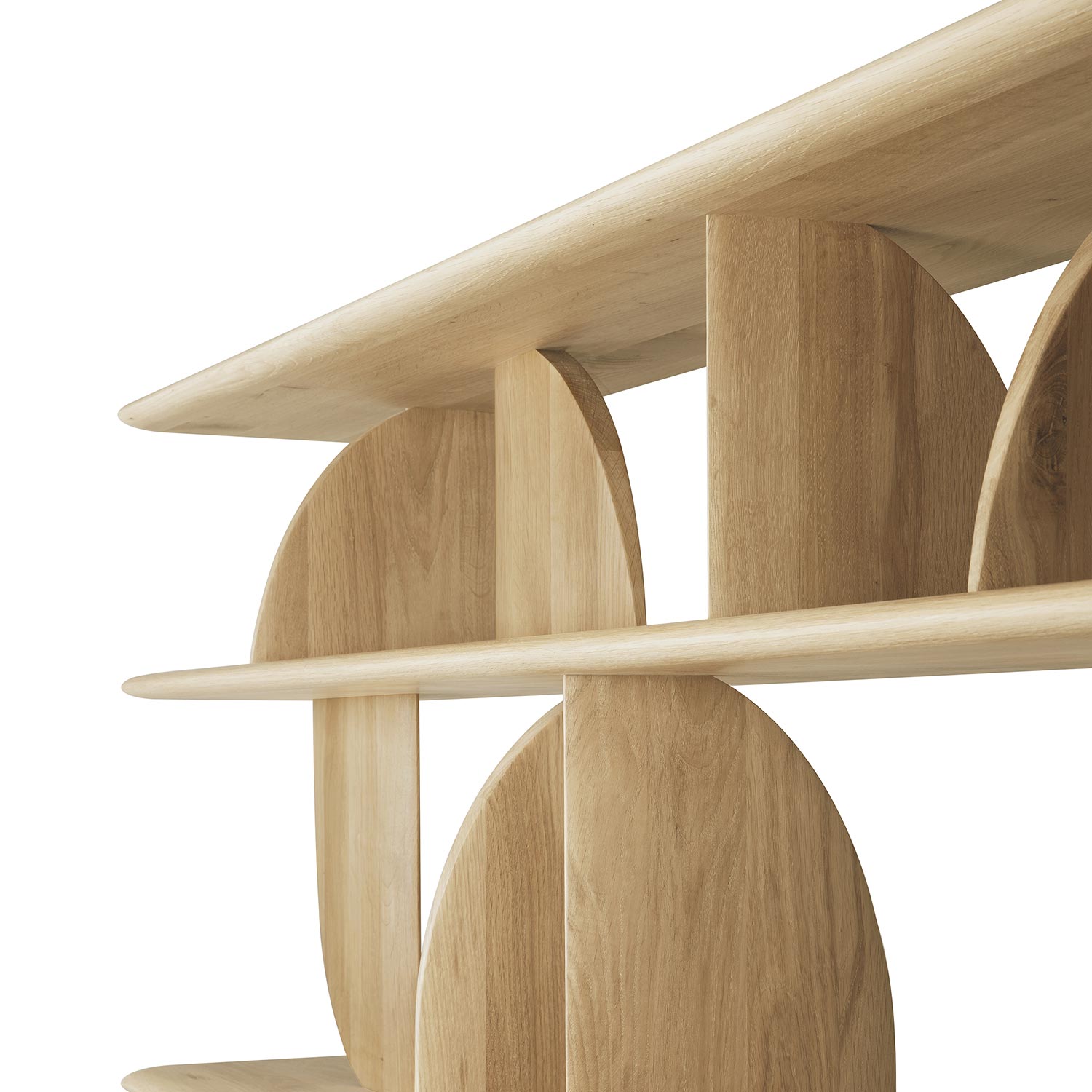 ethnicraft geometric raumteiler eiche detail 103909