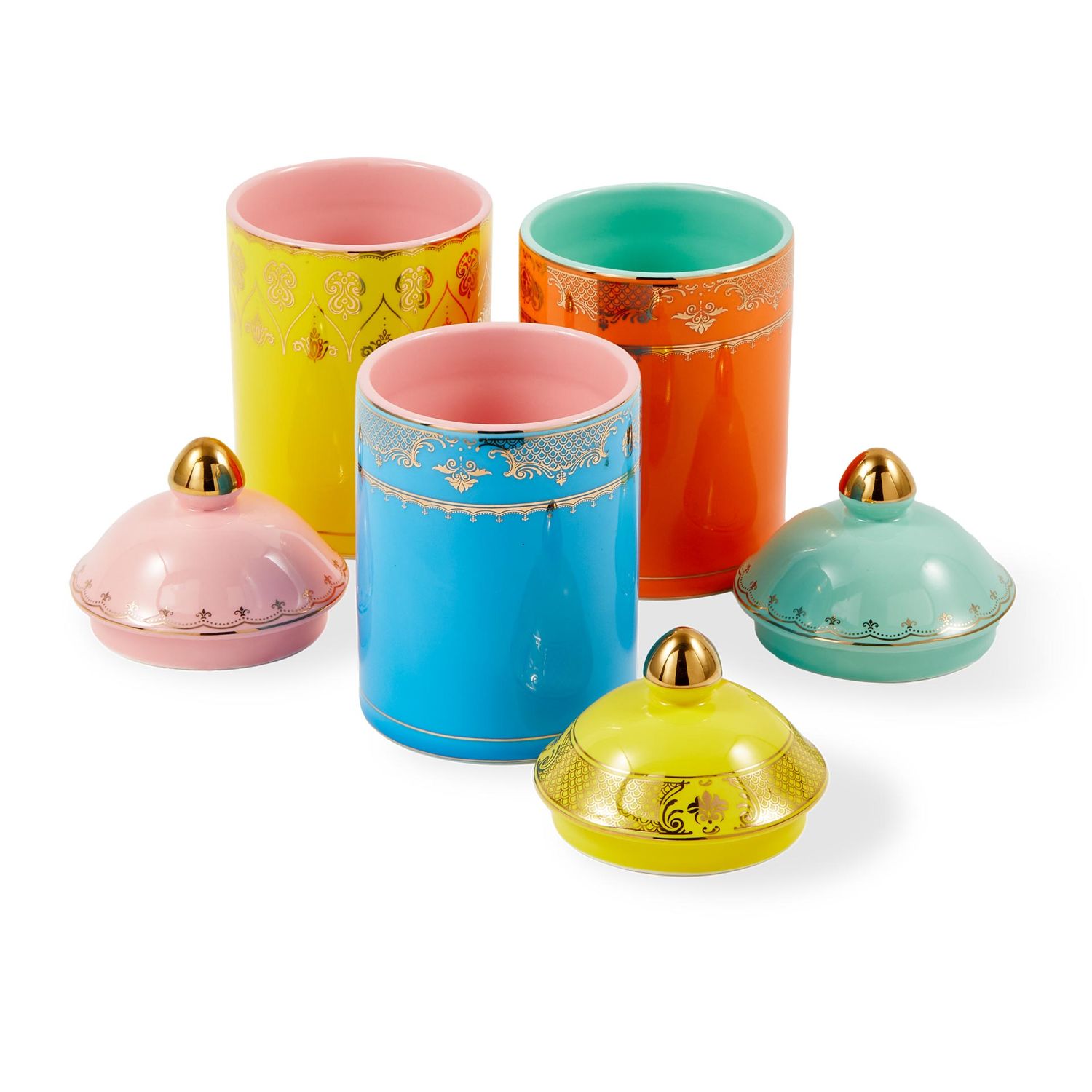 Pols Potten - Grandpa Vorratsbehälter S gelb