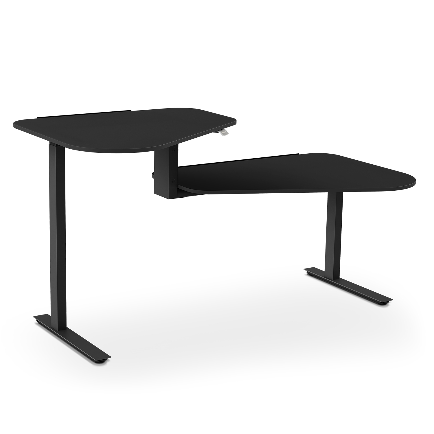 aeris active office desk black left black black 591 BK LIBKBK 90022