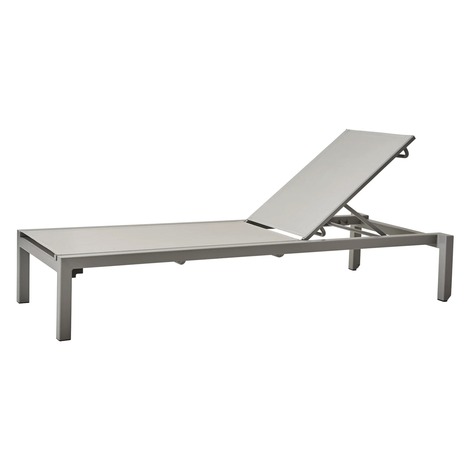 cane line relax sonnenliege light grey freisteller 89379