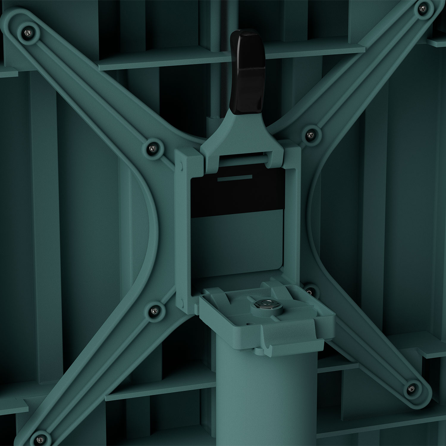 Fatboy - Fred's Outdoor Tisch 80x80 cm dark sage