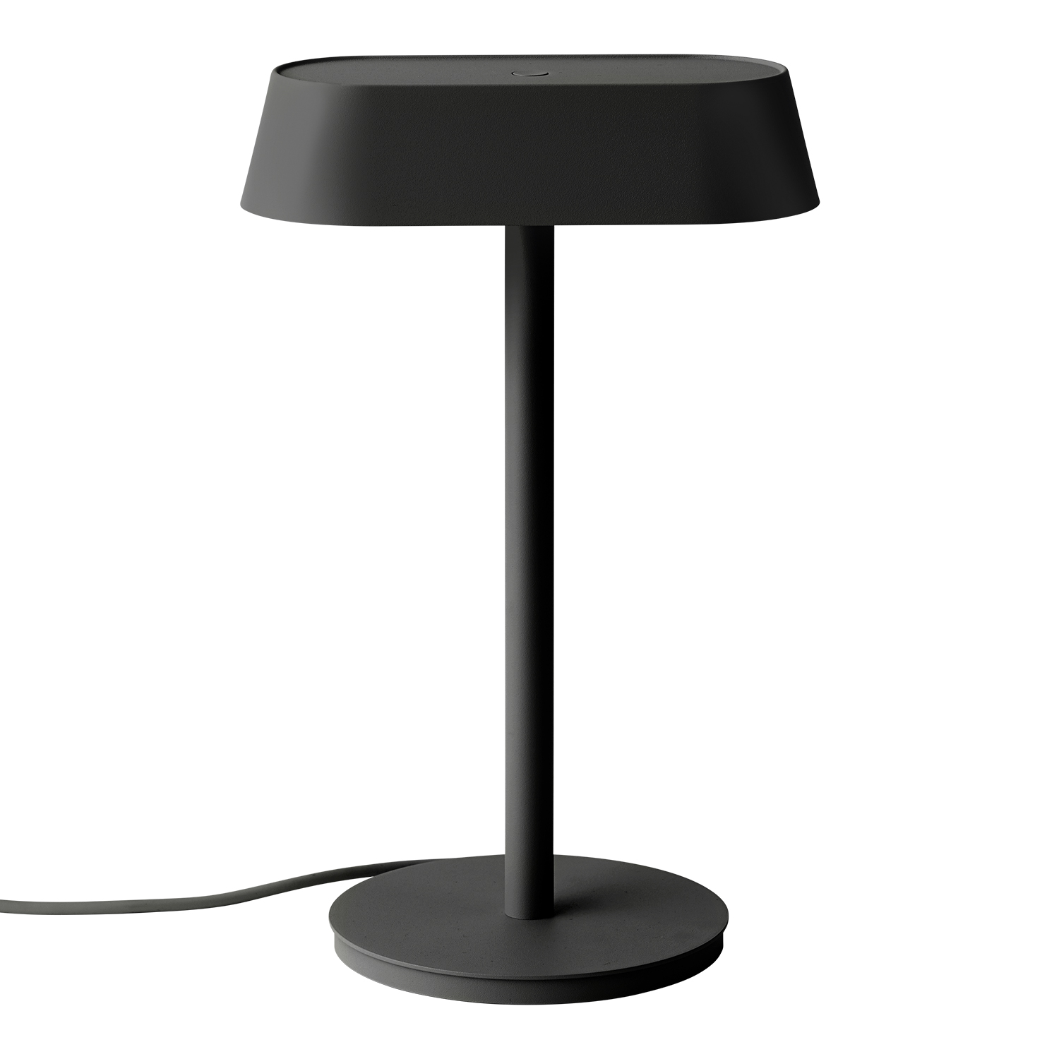 linear tischlampe schwarz muuto 62919