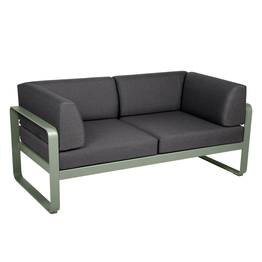fermob bellevie club sofa kaktus graphitgrau 66049