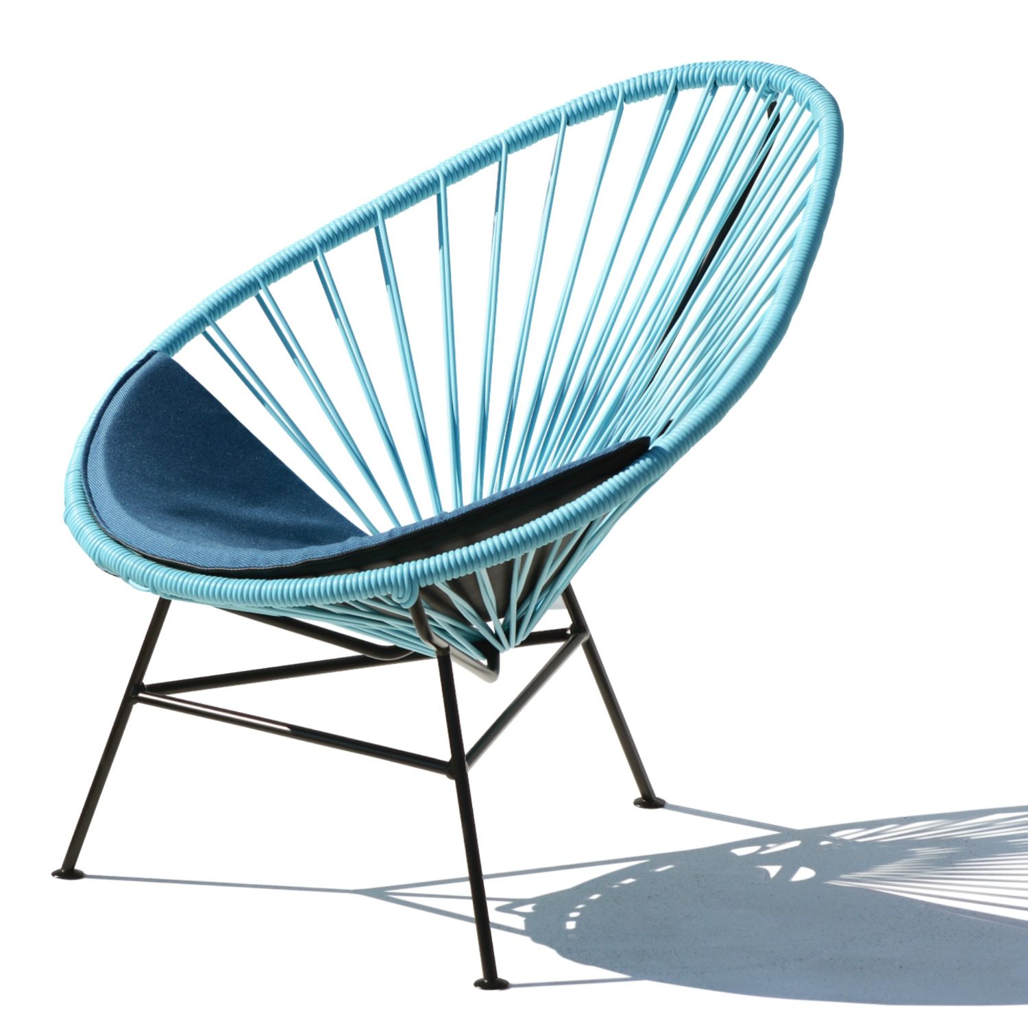 OK Design - Acapulco Mini Sitzkissen petrolblau