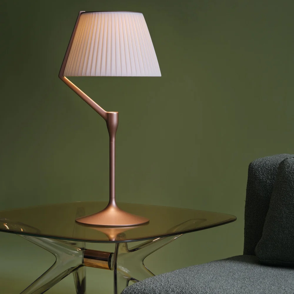 kartell angelo stone tischleuchte kupfer beistelltisch 102685
