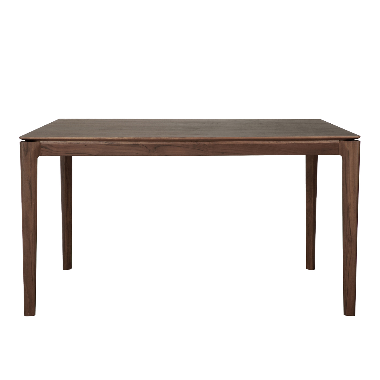 ethnicraft bok esstisch teak braun lackiert 140 cm 10687 97220