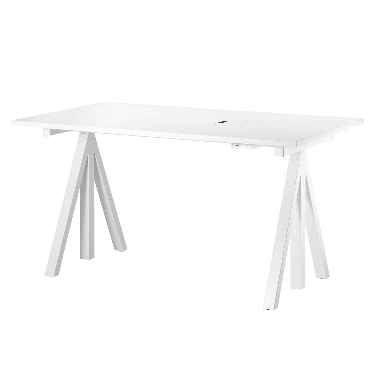 string schreibtisch hv weiss140 cm 95091