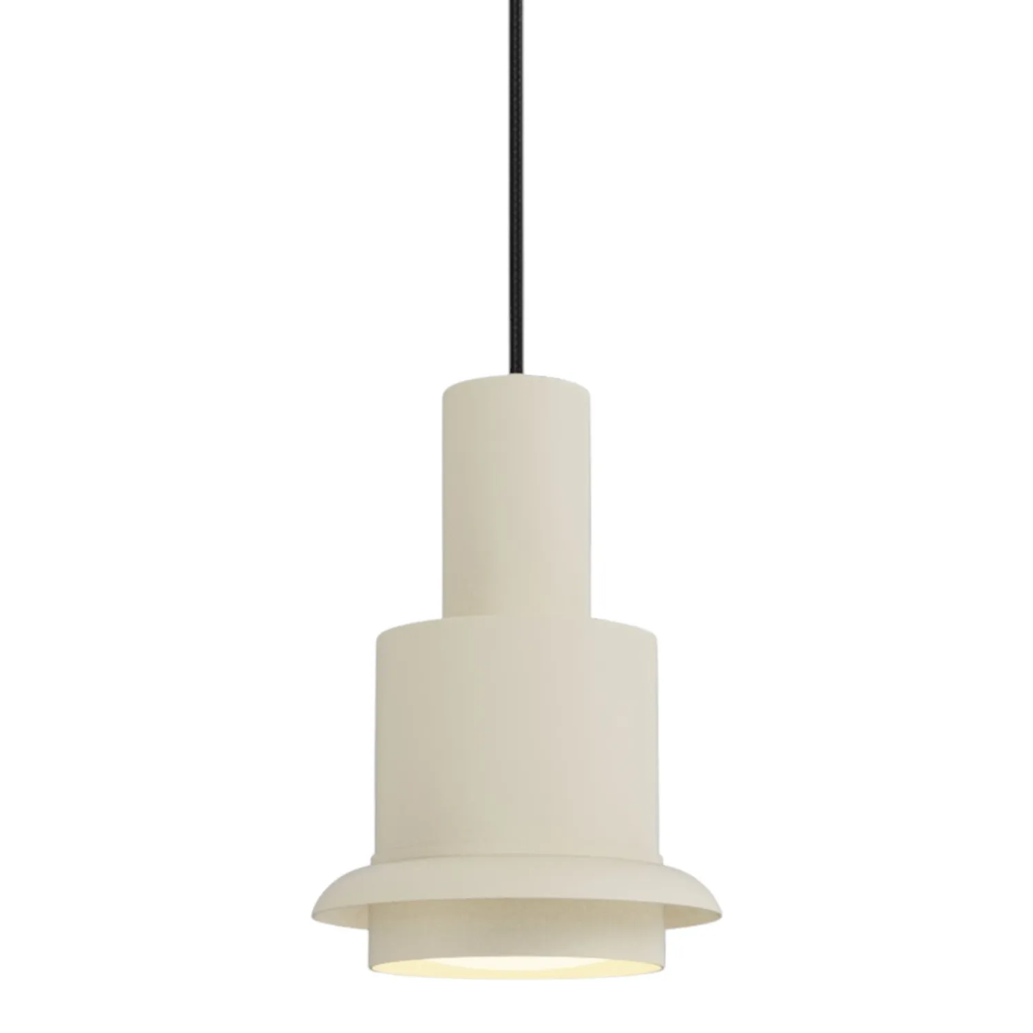 DCW - Chaumont Pendelleuchte Ø 15 cm weiß weiß