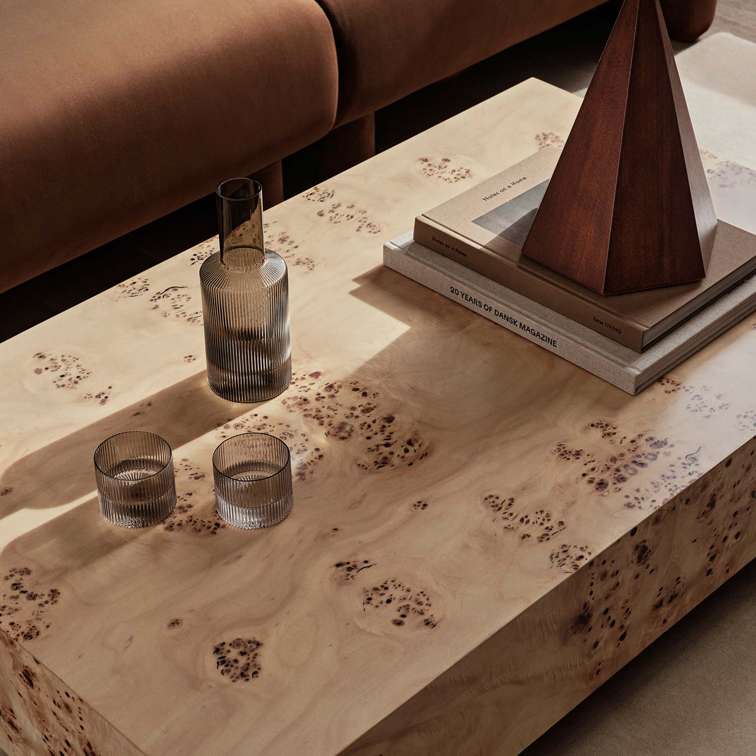 Sofatisch Burl fermLIVING 1104268863 101062