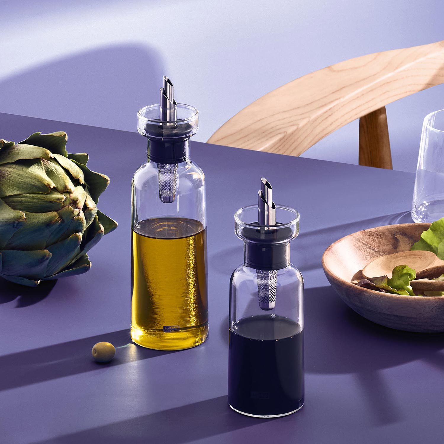 AdHoc - AromaPour Essig-/Ölspender klar 120 ml