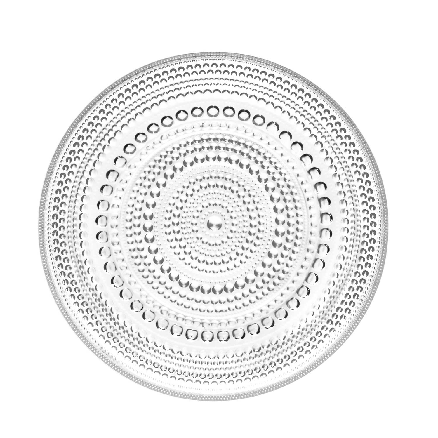 iittala kastehelmi plate 170mm klar 103258