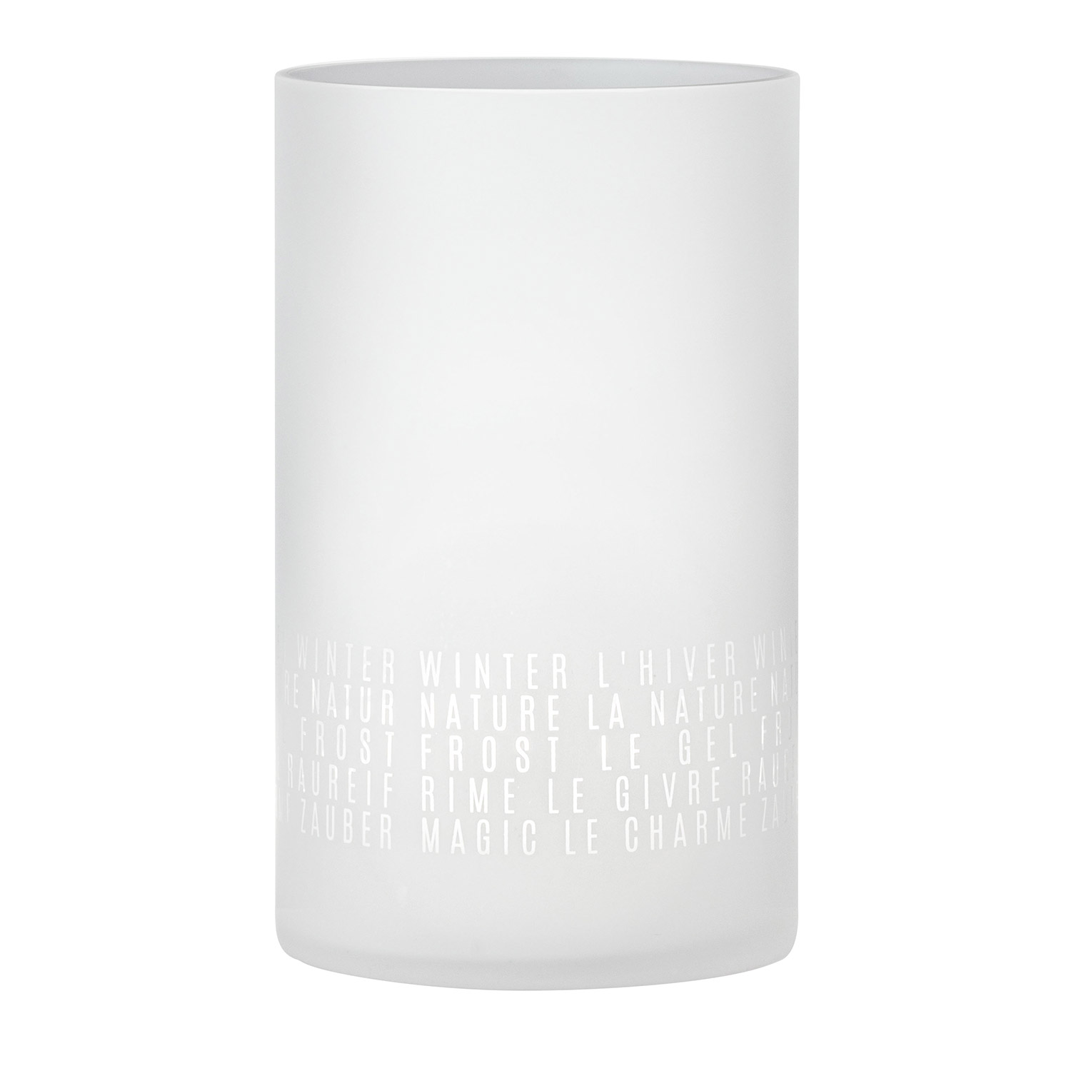 Raeder Design Winterzauber Windlicht Dreisprachig 92362 106318