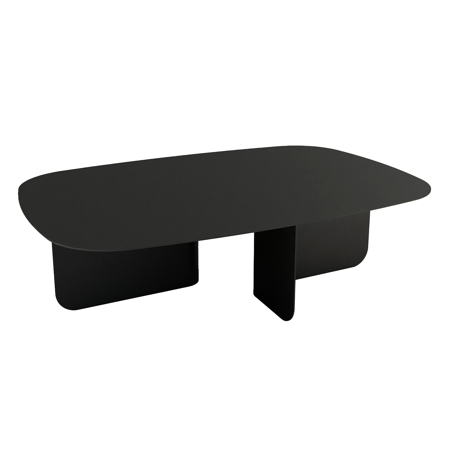 metallbude livia couchtisch schwarz seitlich 96949