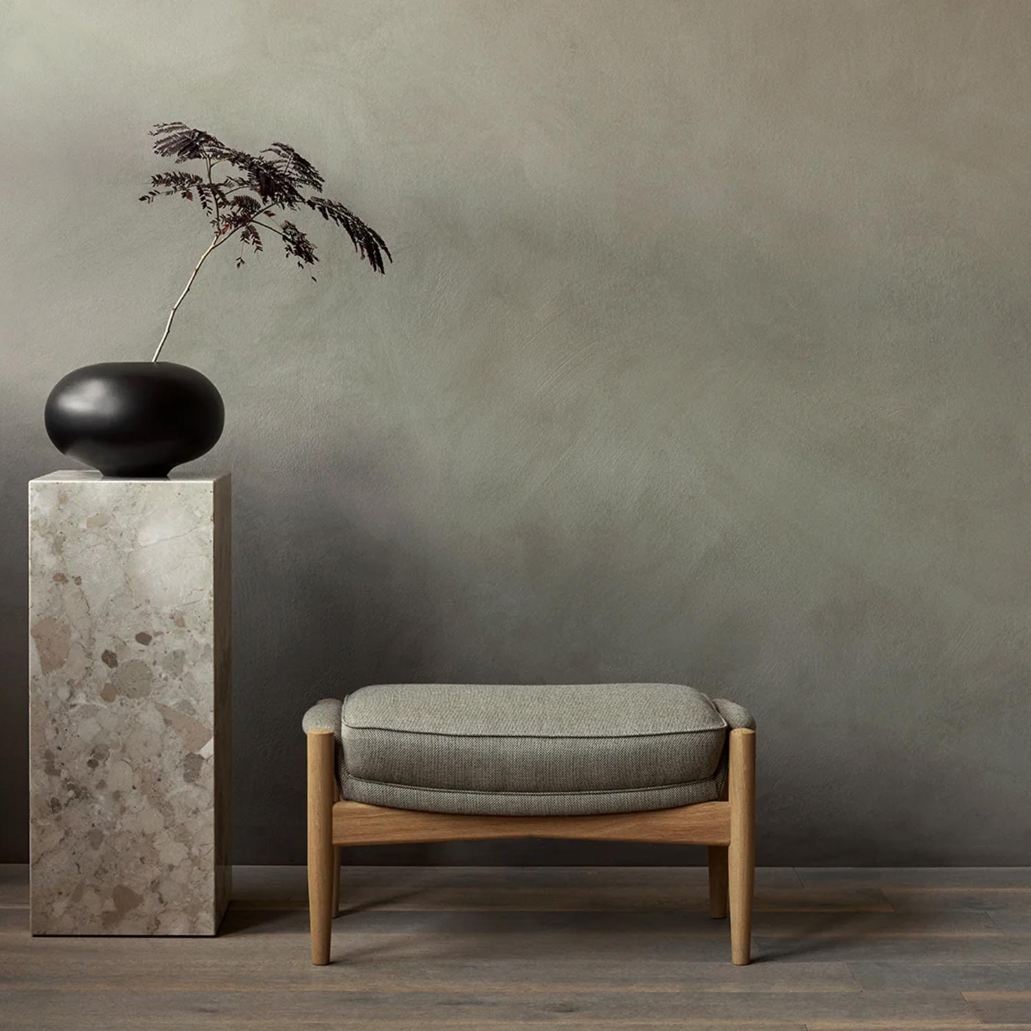 Audo - Seal Fußteil Walnut/braun