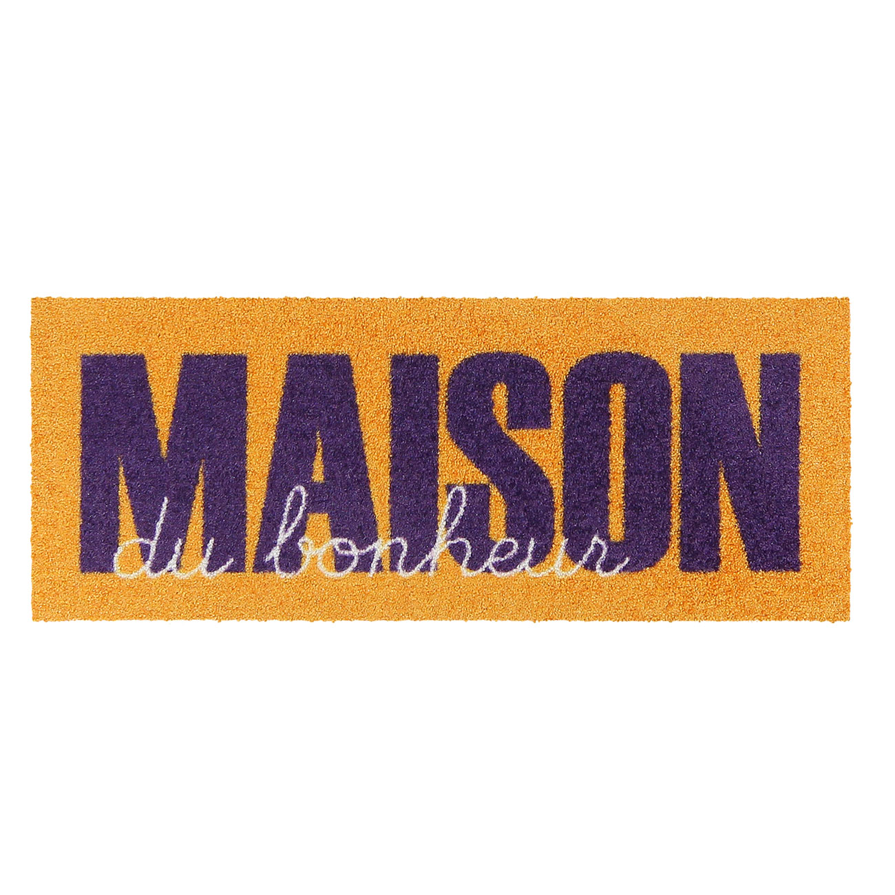 Salonlöwe - Maison Type orange-violett 30x75 cm Fußmatte