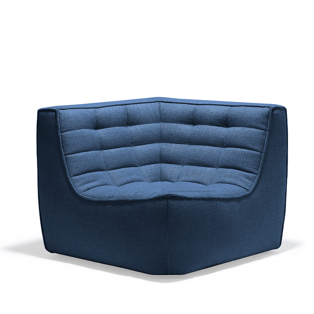 ethnicraft n701 sofa blau eckteil 84026