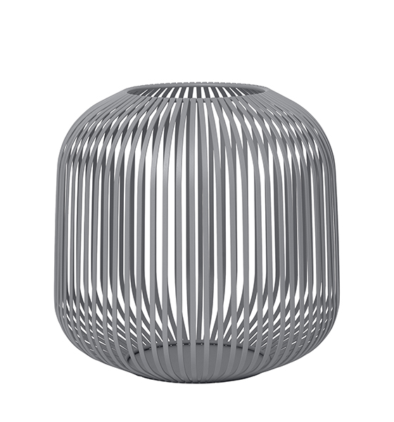 lomus Lito laterne M steel gray 82198