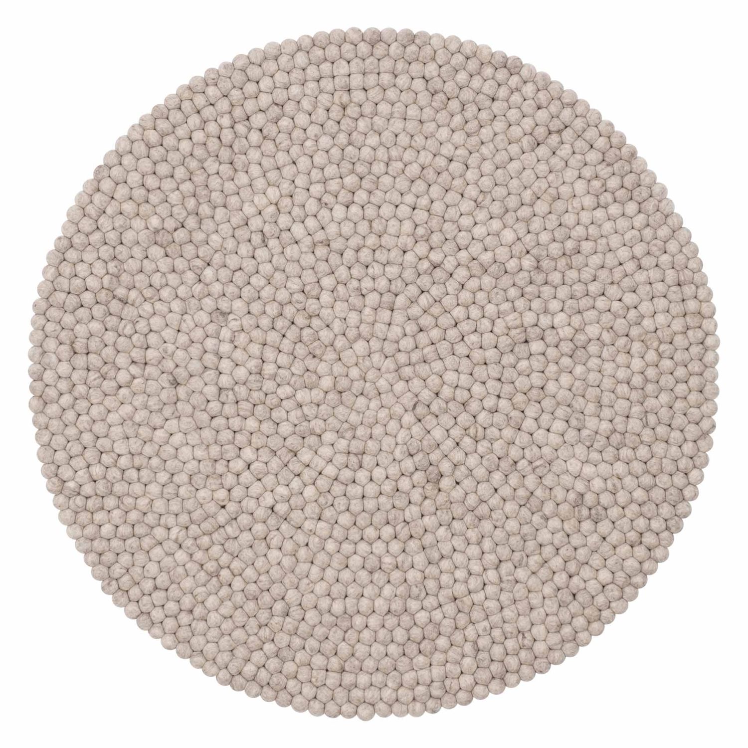 myfelt - Béla Filzkugelteppich rund 180 cm
