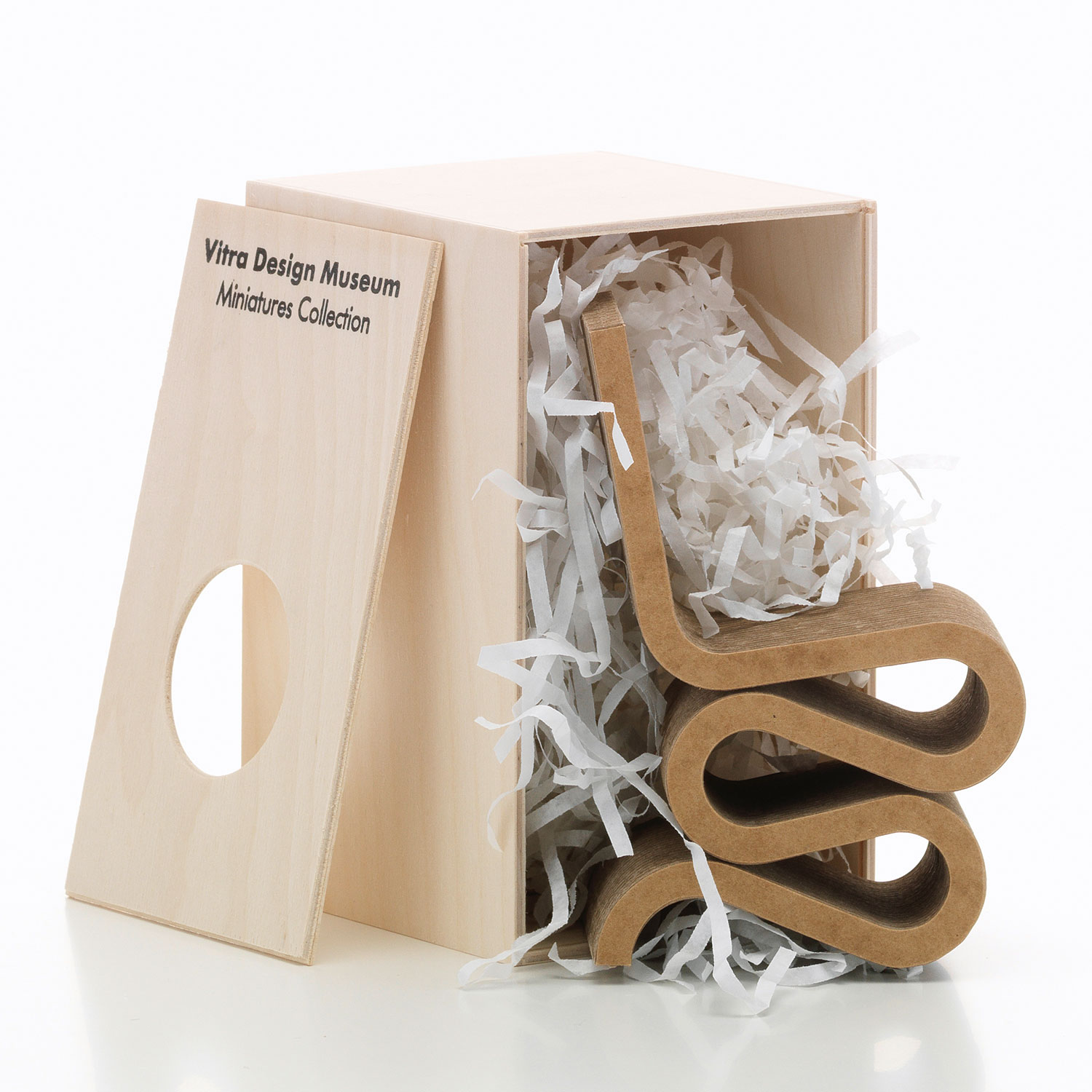 Vitra - Miniatur Wiggle Side Chair Gehry