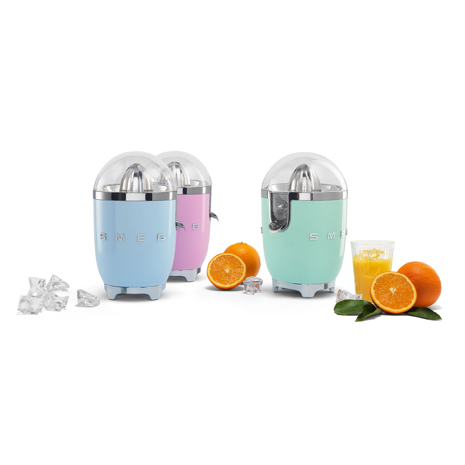 Drei Farben smeg Zitruspresse CJF01