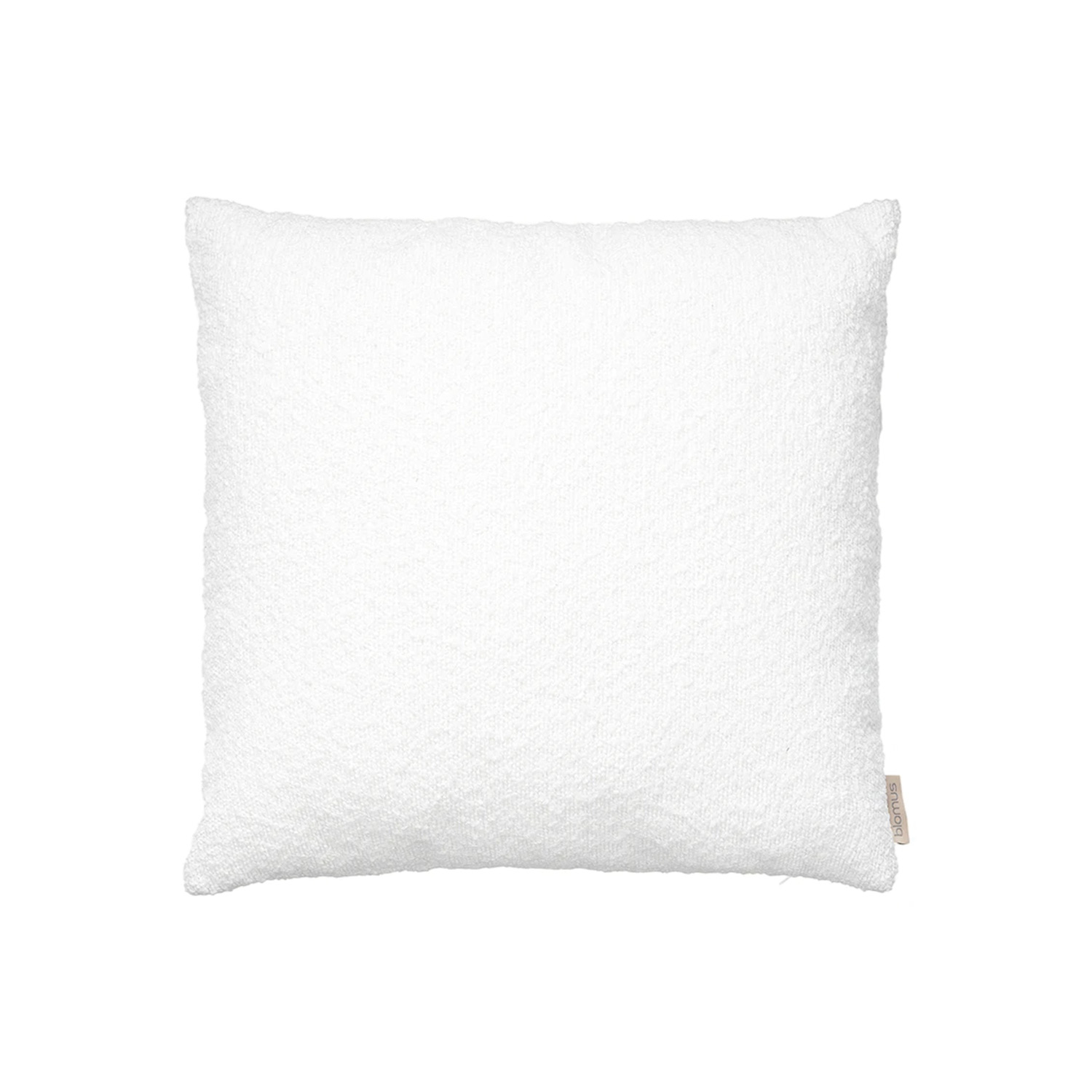 blomus boucle kissenhuelle 40x40 lily white 84761