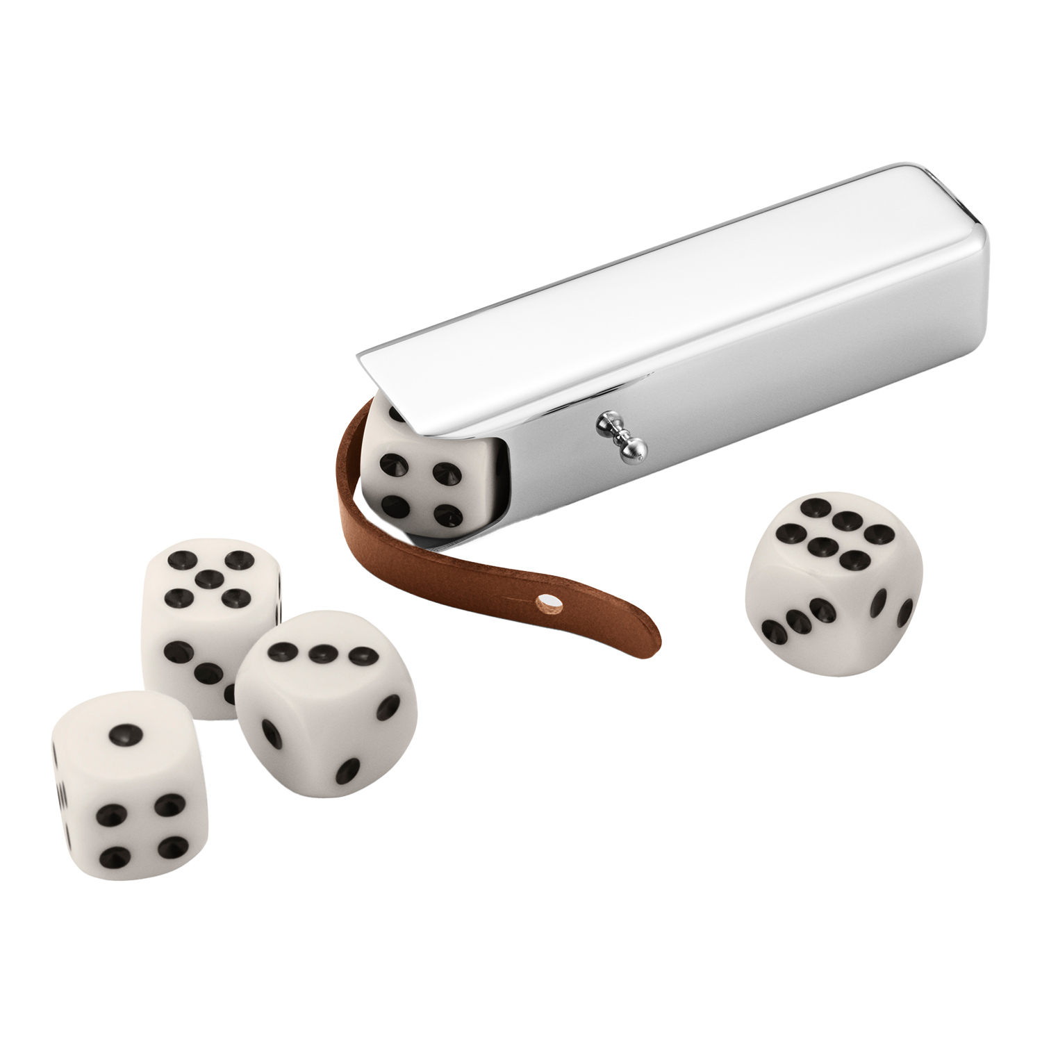 Georg Jensen - Sky Würfel-Etui & Würfel